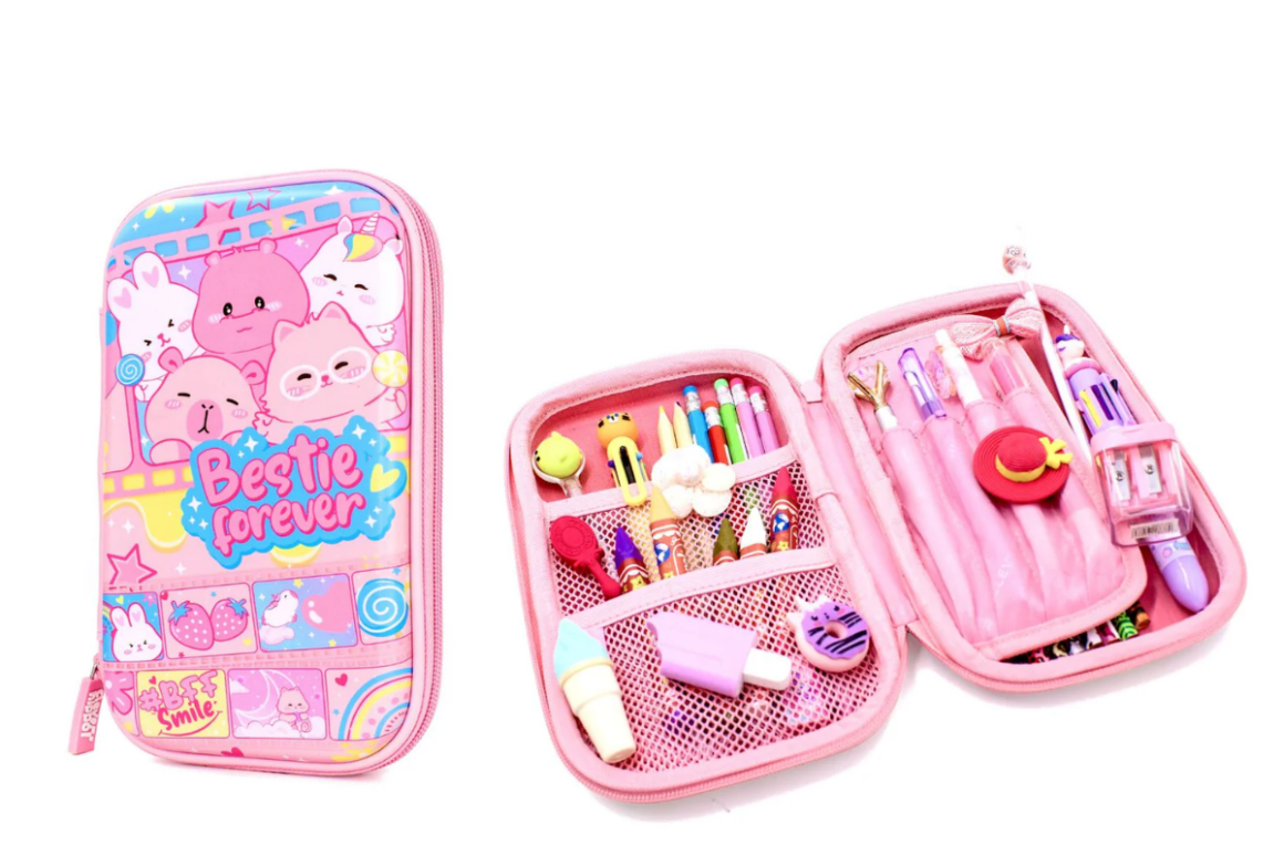 Hộp Bút 3D Bestie Forever – Giải pháp tiện ích cho học tập & làm việc